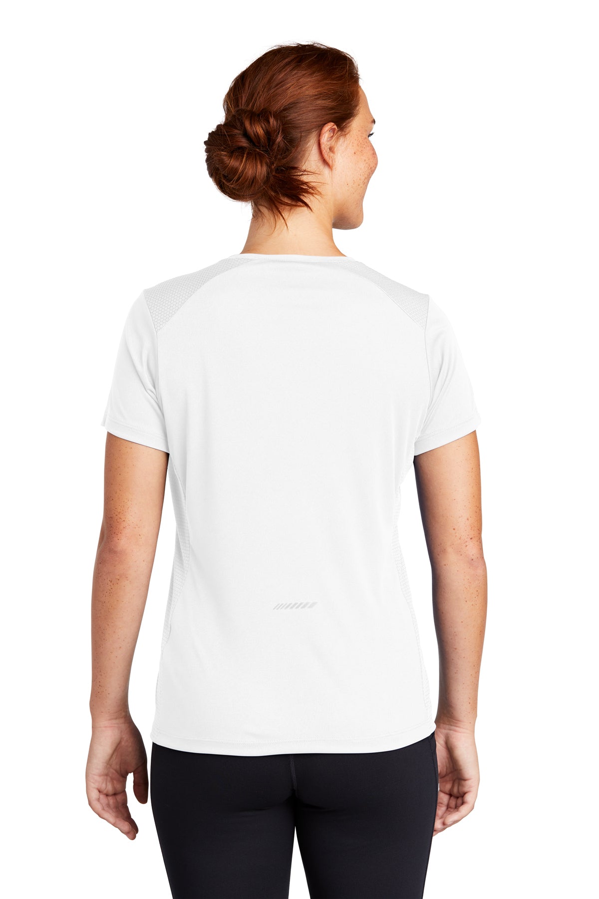 Sport-Tek Ladies PosiCharge Elevate Scoop Neck Tee