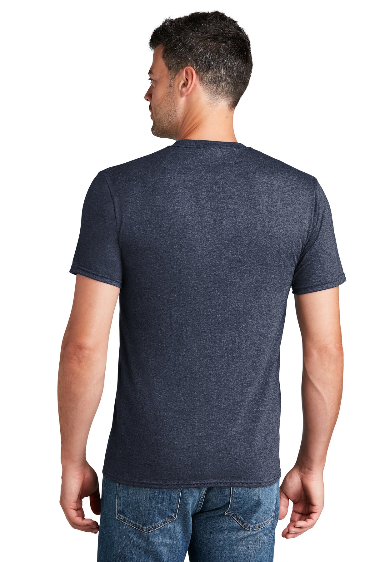 Port & Company Fan Branded Favorite Tee's, Heather Navy