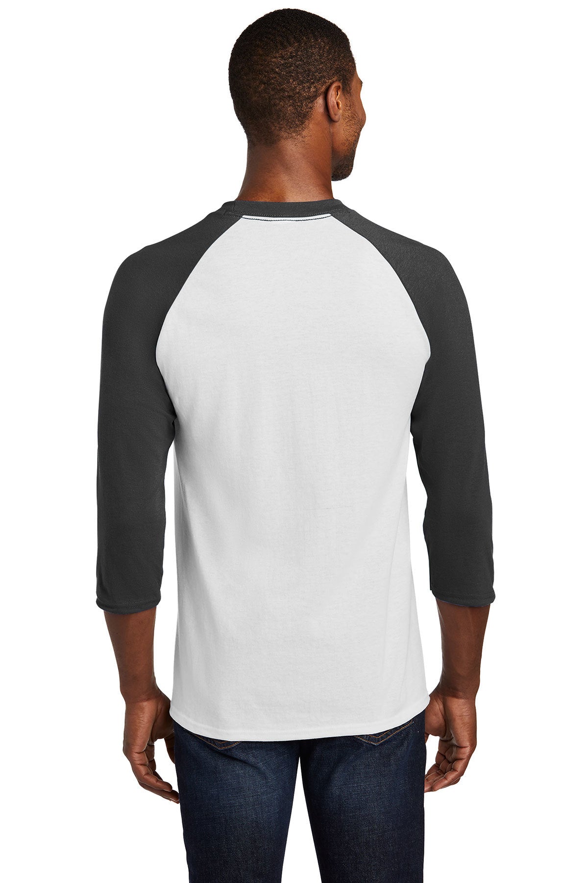 Port & Company Core Blend 3/4-Sleeve Raglan Tee