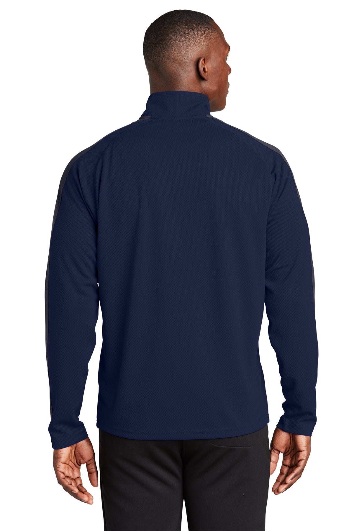 sport-tek_st861 _true navy/ iron grey_company_logo_sweatshirts