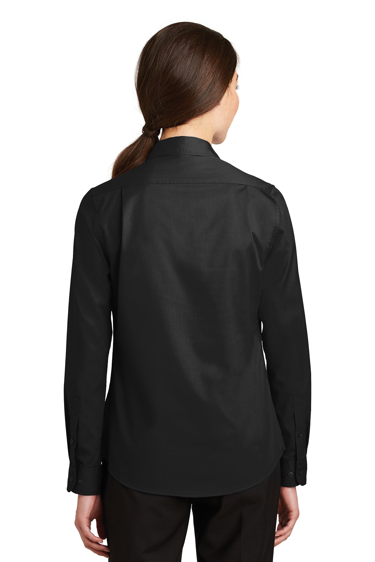 port authority_l663 _black_company_logo_button downs