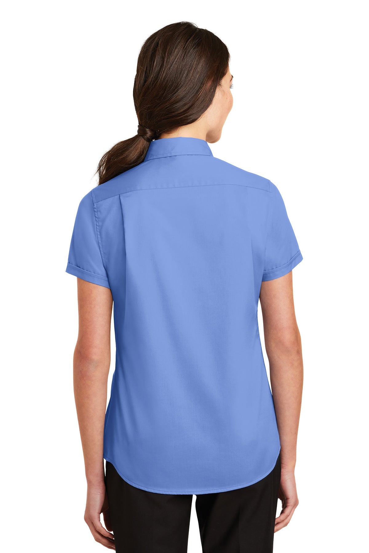 port authority_l664 _ultramarine blue_company_logo_button downs