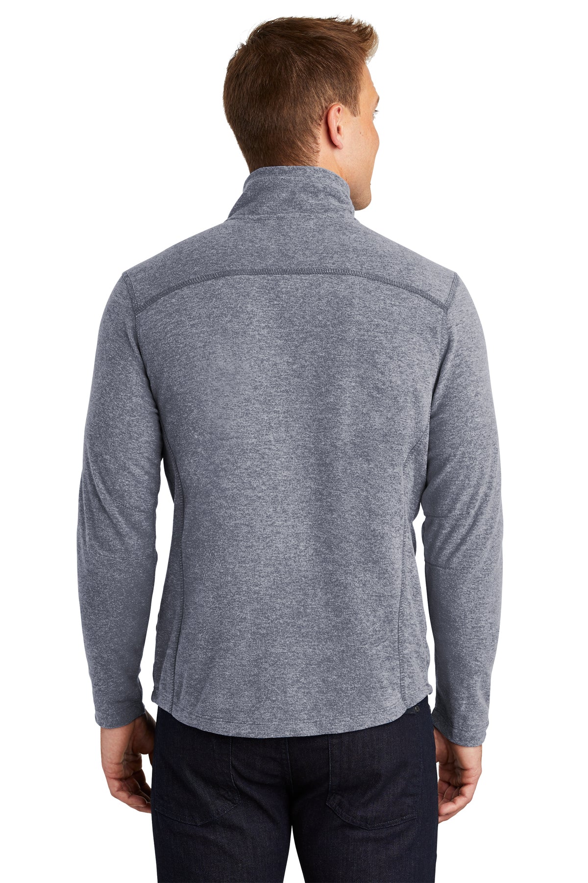 port authority_f235 _true navy heather_company_logo_jackets