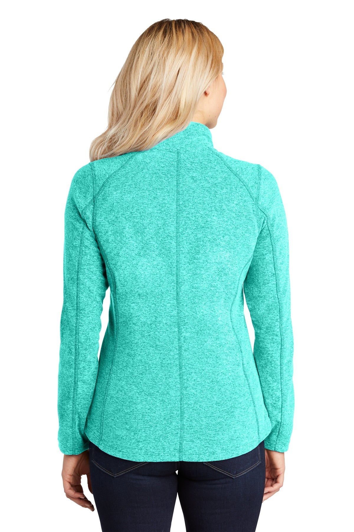 port authority_l235 _aqua green heather_company_logo_jackets