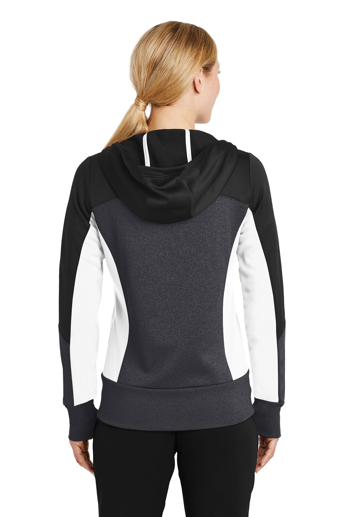 sport-tek_lst245 _black/ graphite heather/ white_company_logo_sweatshirts