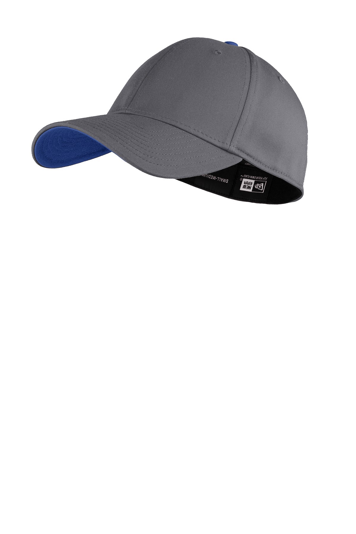 New Era Interception Branded Caps, Graphite/ Royal