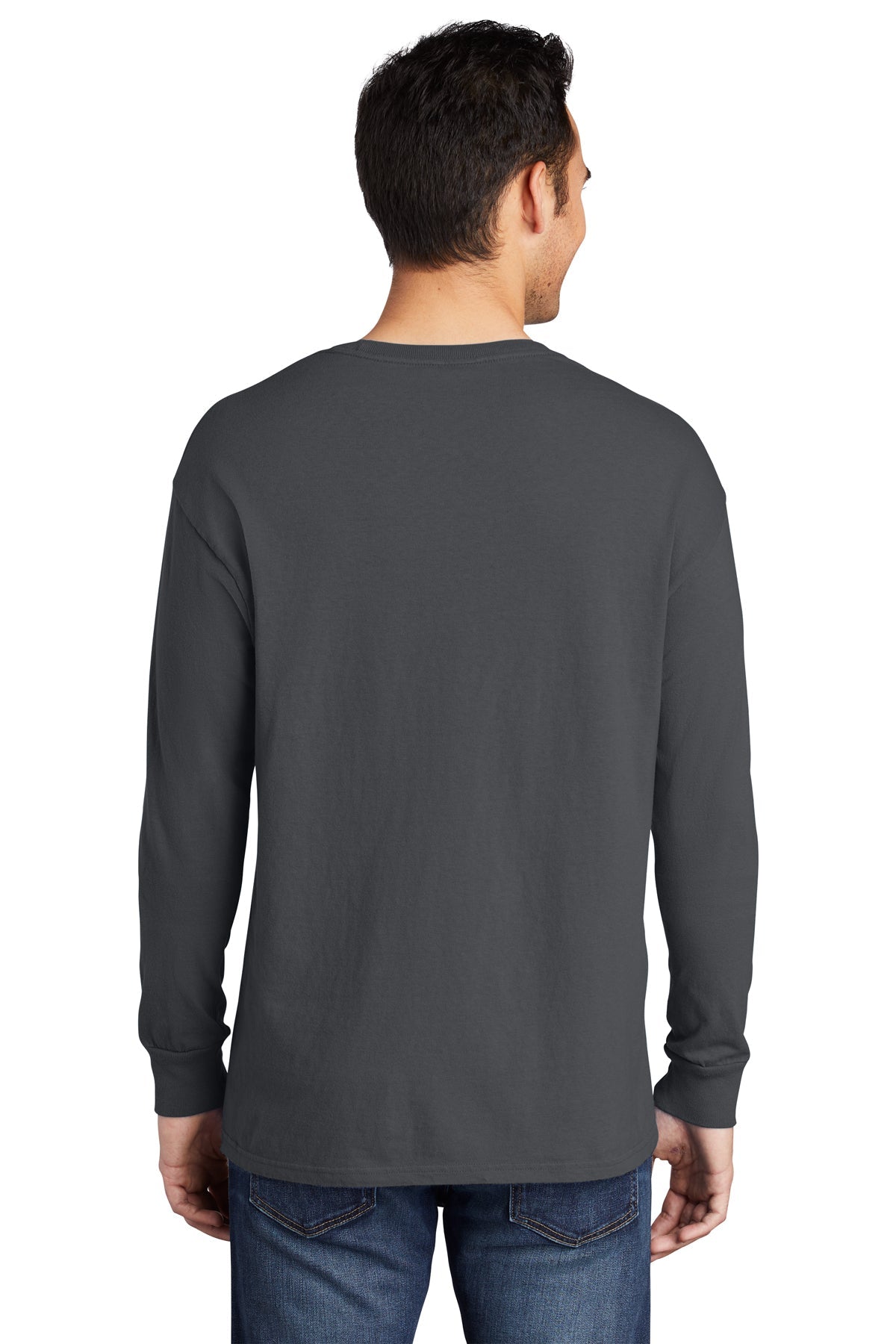 Port & Company Pigment-Dyed Long Sleeve Tee