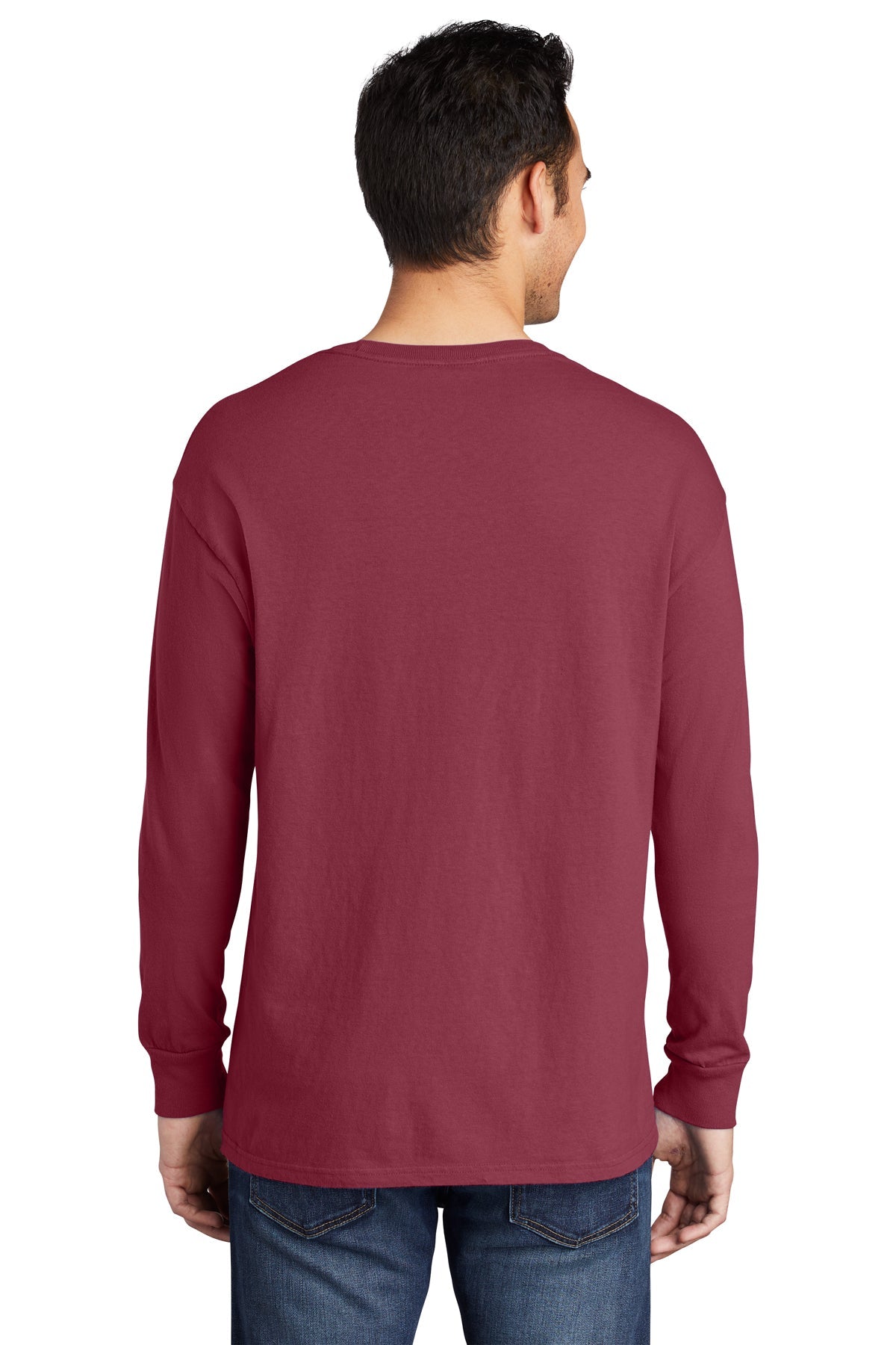 Port & Company Pigment-Dyed Long Sleeve Tee