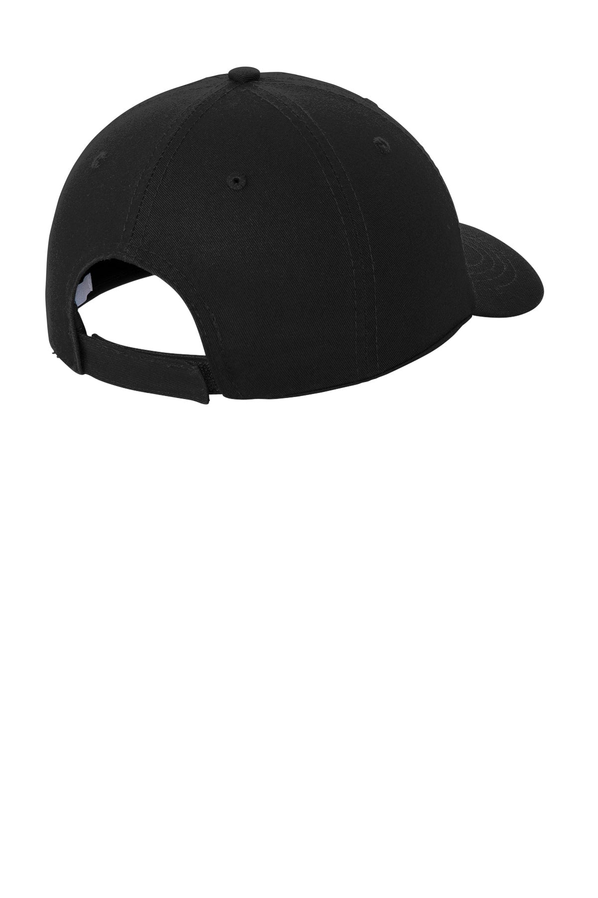 Port Authority Washed Twill Customized Caps, Black