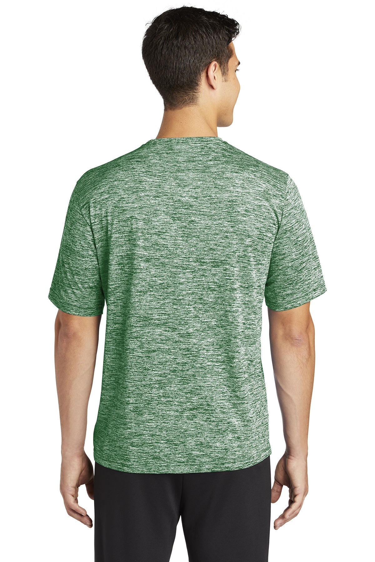 Sport-Tek PosiCharge Custom Electric Heather Tee's, Forest Green Electric [AMERILODGE GROUP]