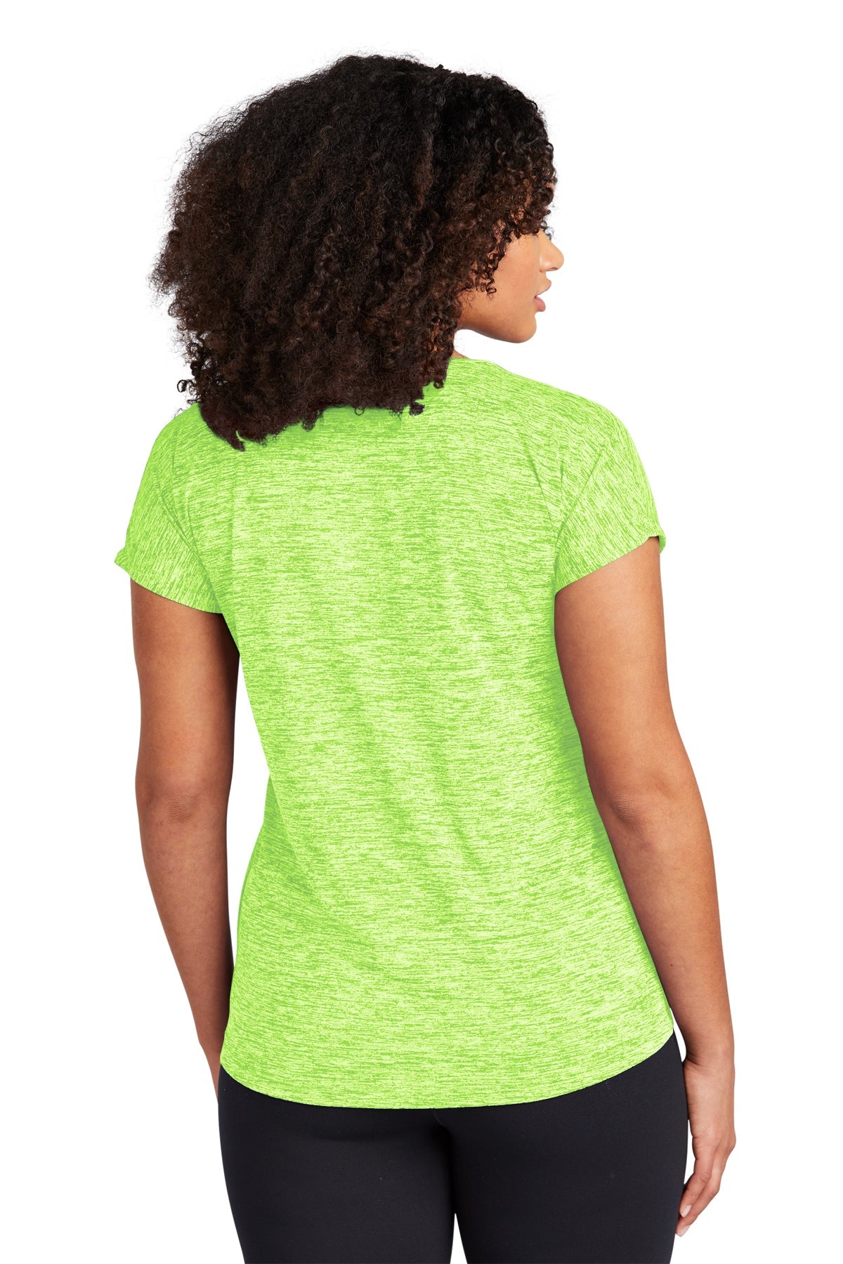 Sport-Tek Ladies PosiCharge Electric Heather Sporty Tee
