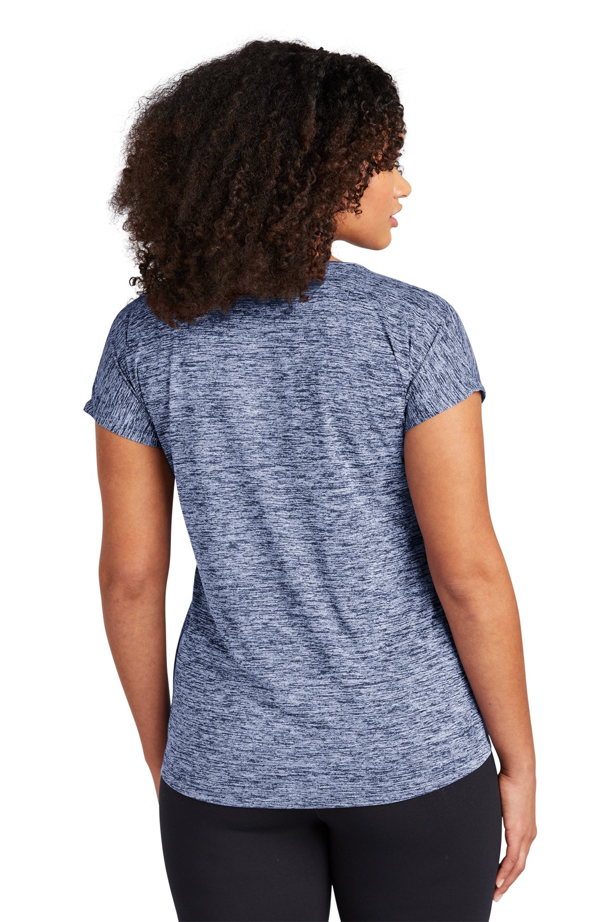 Sport-Tek Ladies PosiCharge Electric Heather Sporty Tee