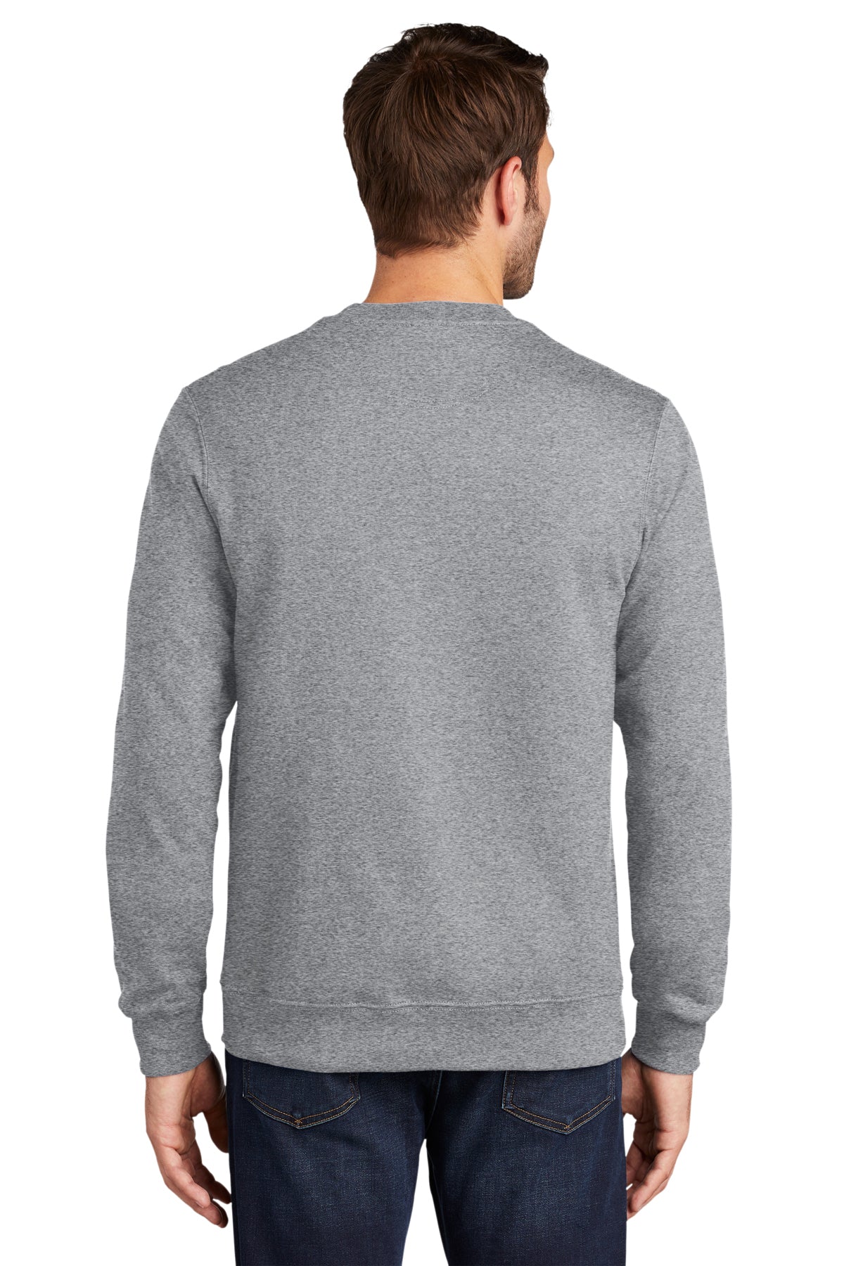port & company_pc850 _athletic heather_company_logo_sweatshirts