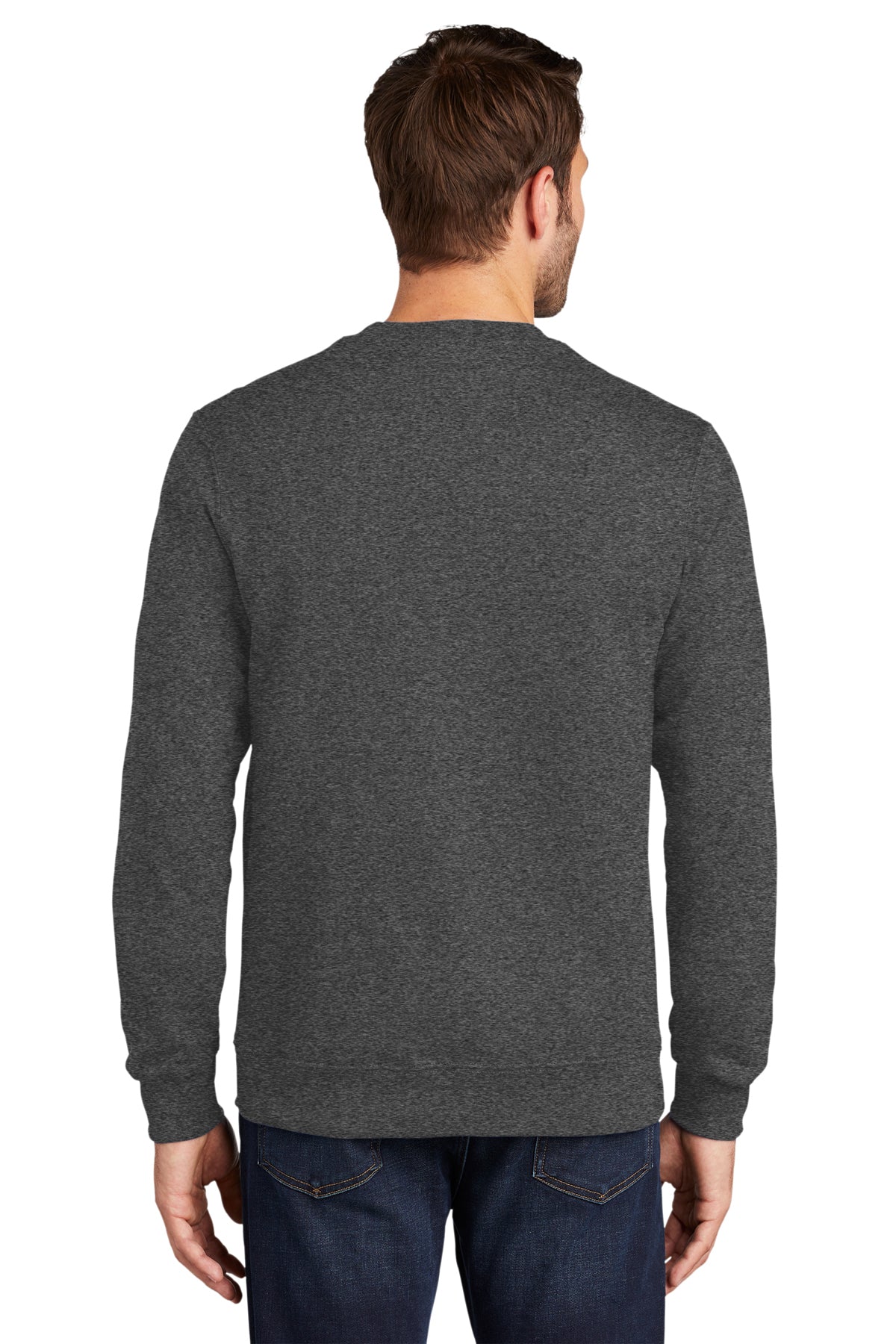 port & company_pc850 _dark heather grey_company_logo_sweatshirts