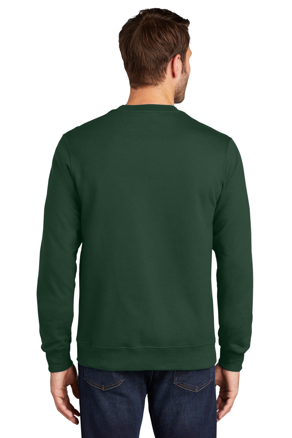 port & company_pc850 _forest green_company_logo_sweatshirts
