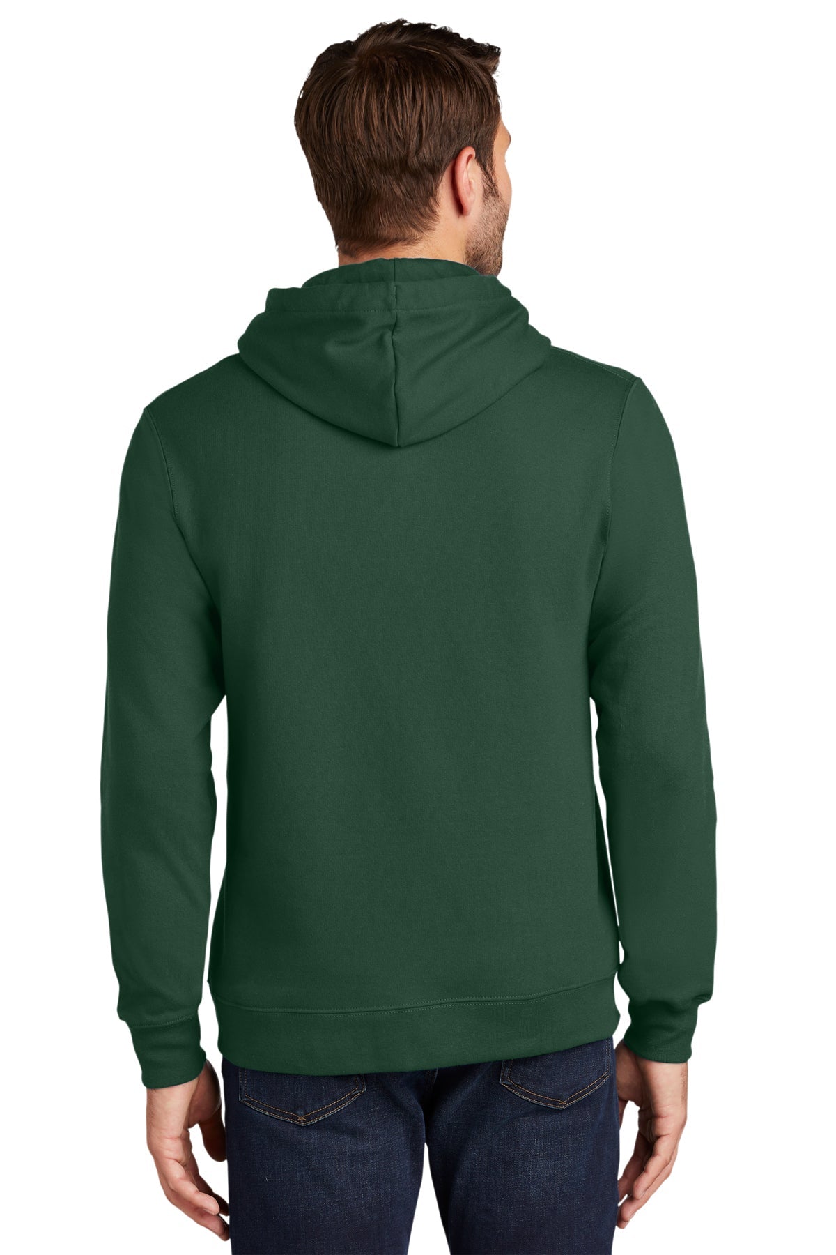port & company_pc850h _forest green_company_logo_sweatshirts