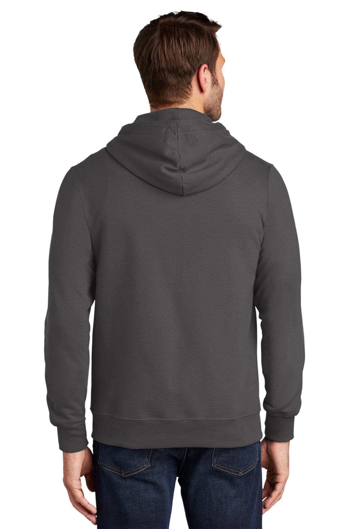 port & company_pc850zh _charcoal_company_logo_sweatshirts