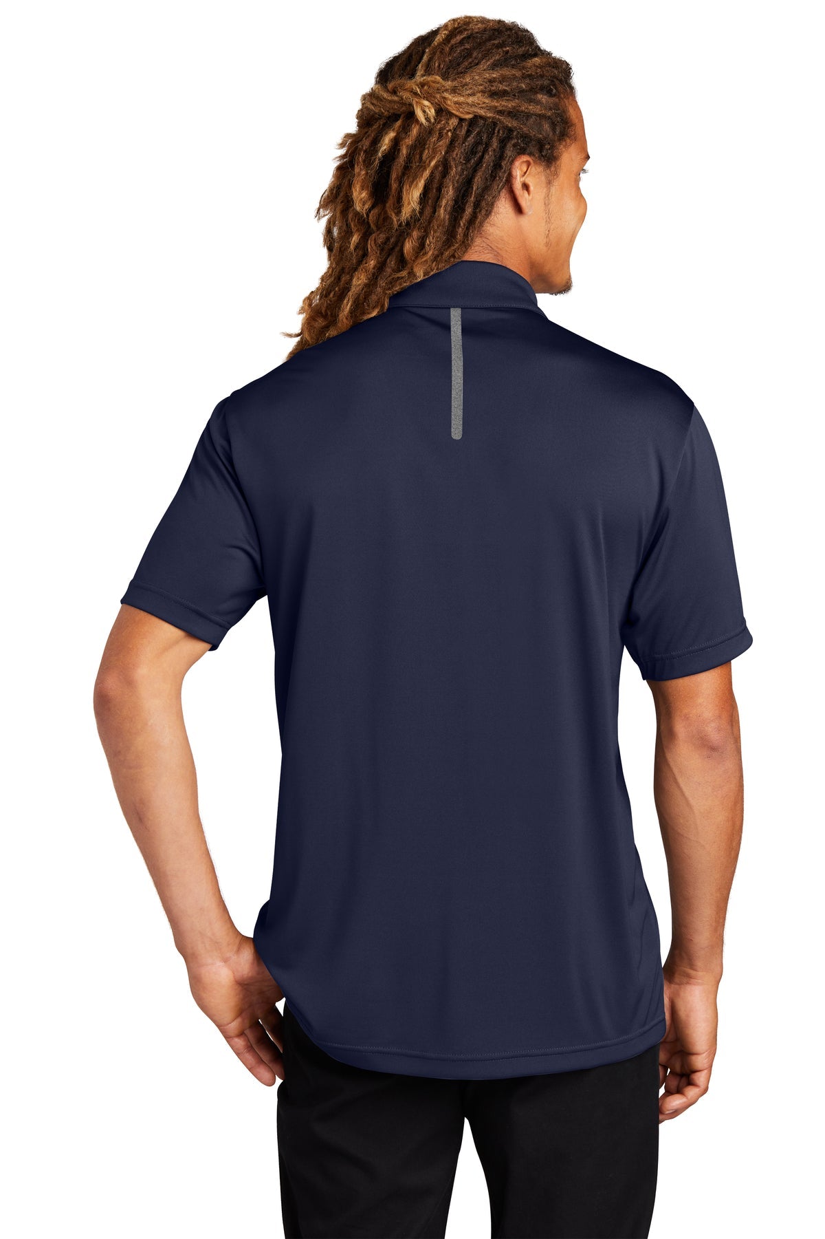 sport-tek_st620 _true navy/ heather grey_company_logo_polos