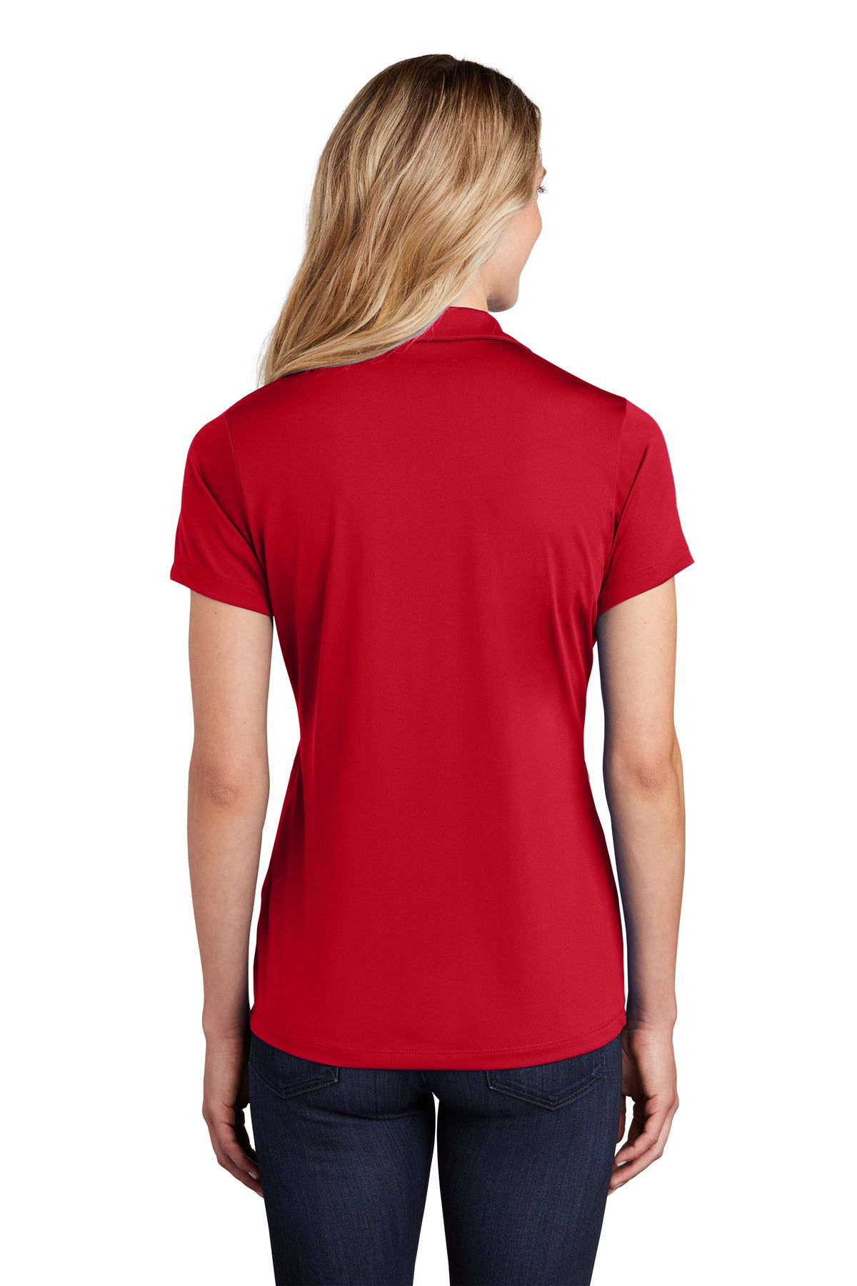 sport-tek_lst620 _deep red/ black_company_logo_polos