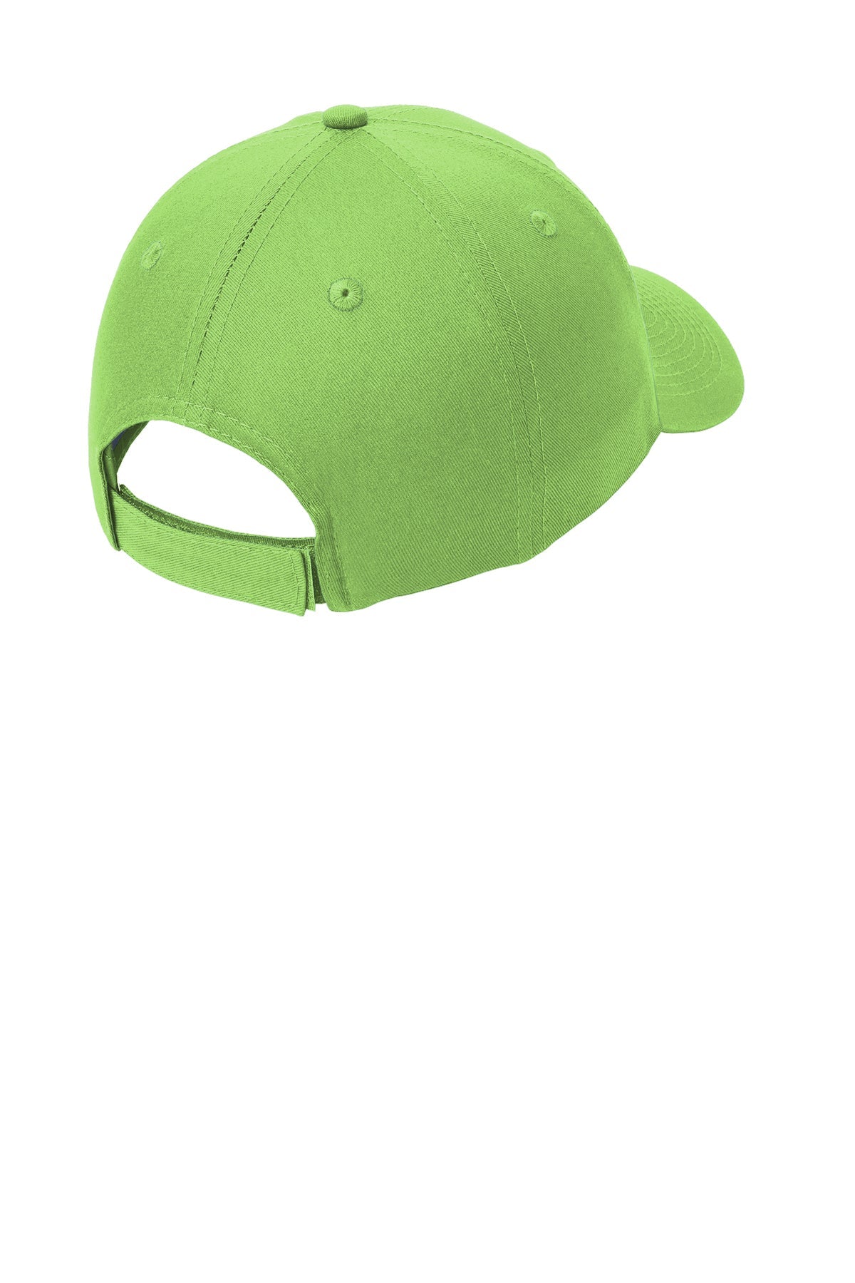 Port Authority Six Panel Twill Custom Caps, Lime