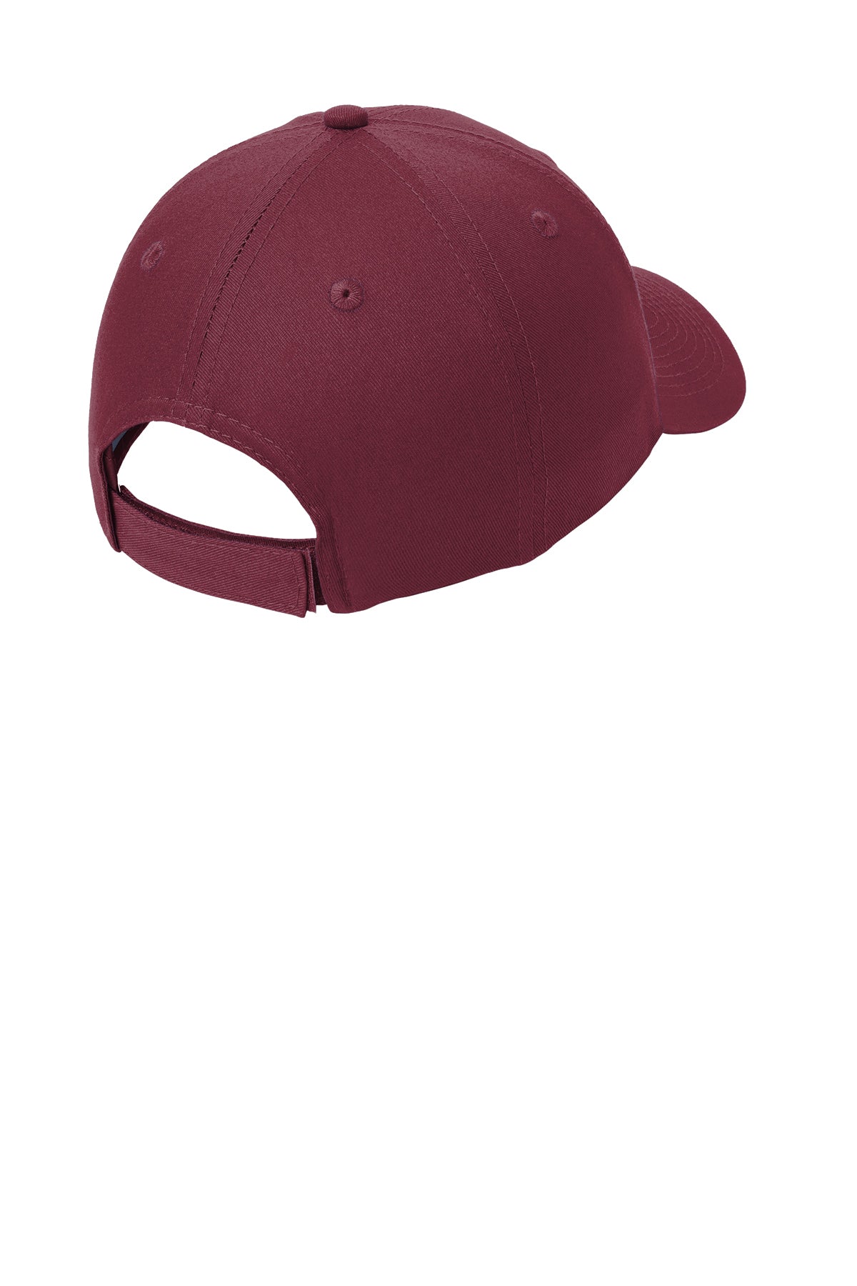 Port Authority Six Panel Twill Custom Caps, Maroon