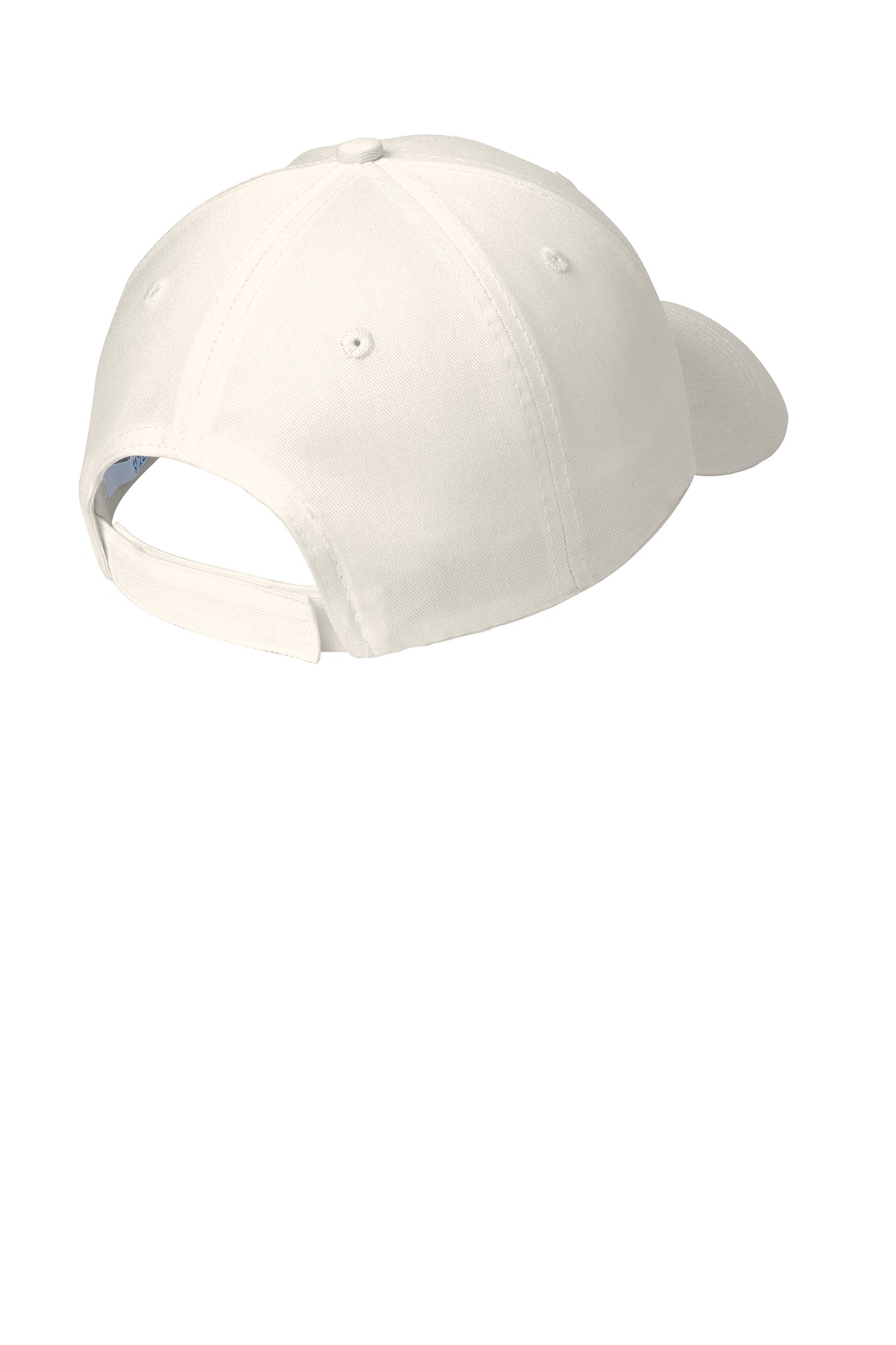 Port Authority Six Panel Twill Branded Caps, Oyster