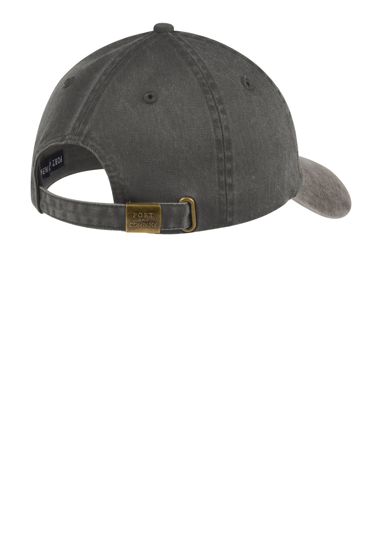 Port Authority Pigment Dyed Custom Caps, Black/ Pebble
