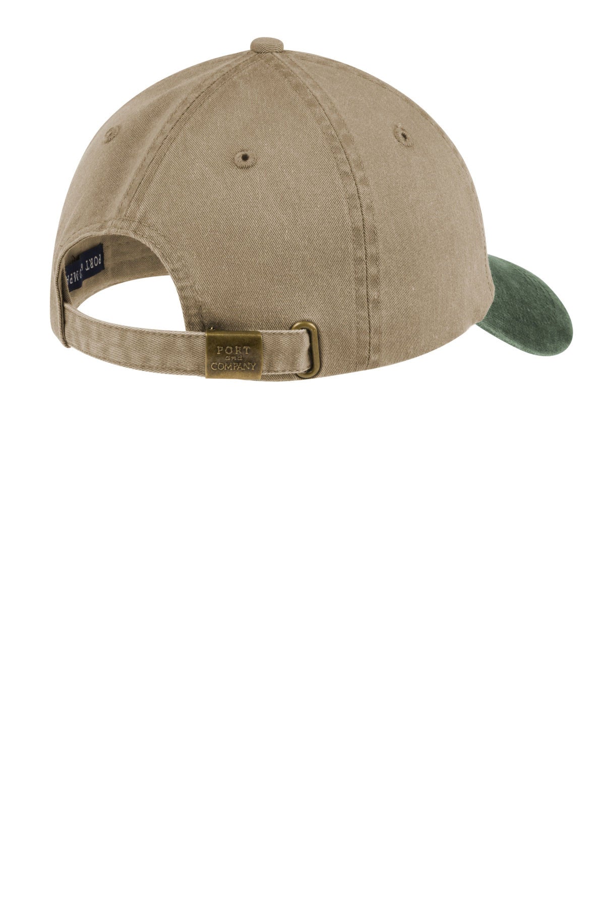 Port Authority Pigment Dyed Custom Caps, Khaki/Hunter