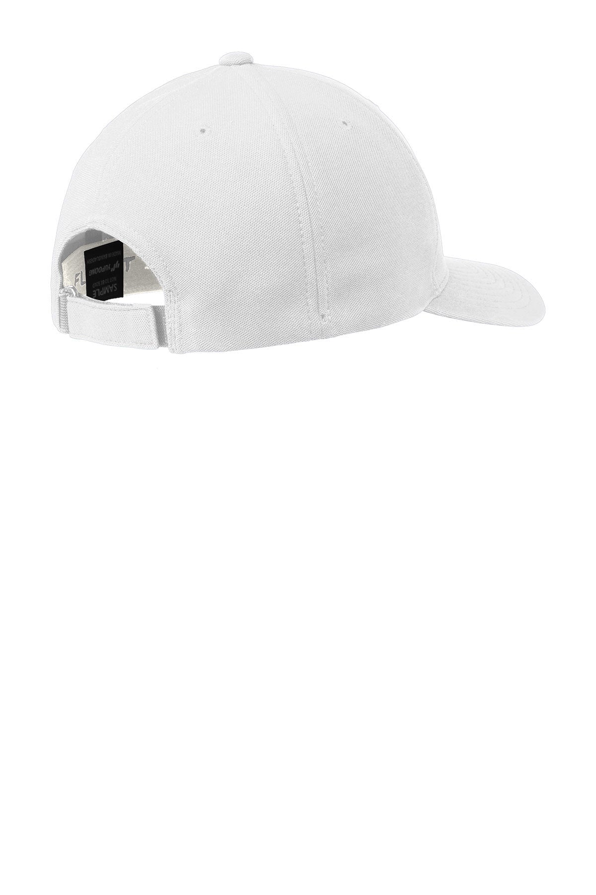 Port Authority Flexfit Custom One Ten Cool & Dry Mini Pique Caps, White
