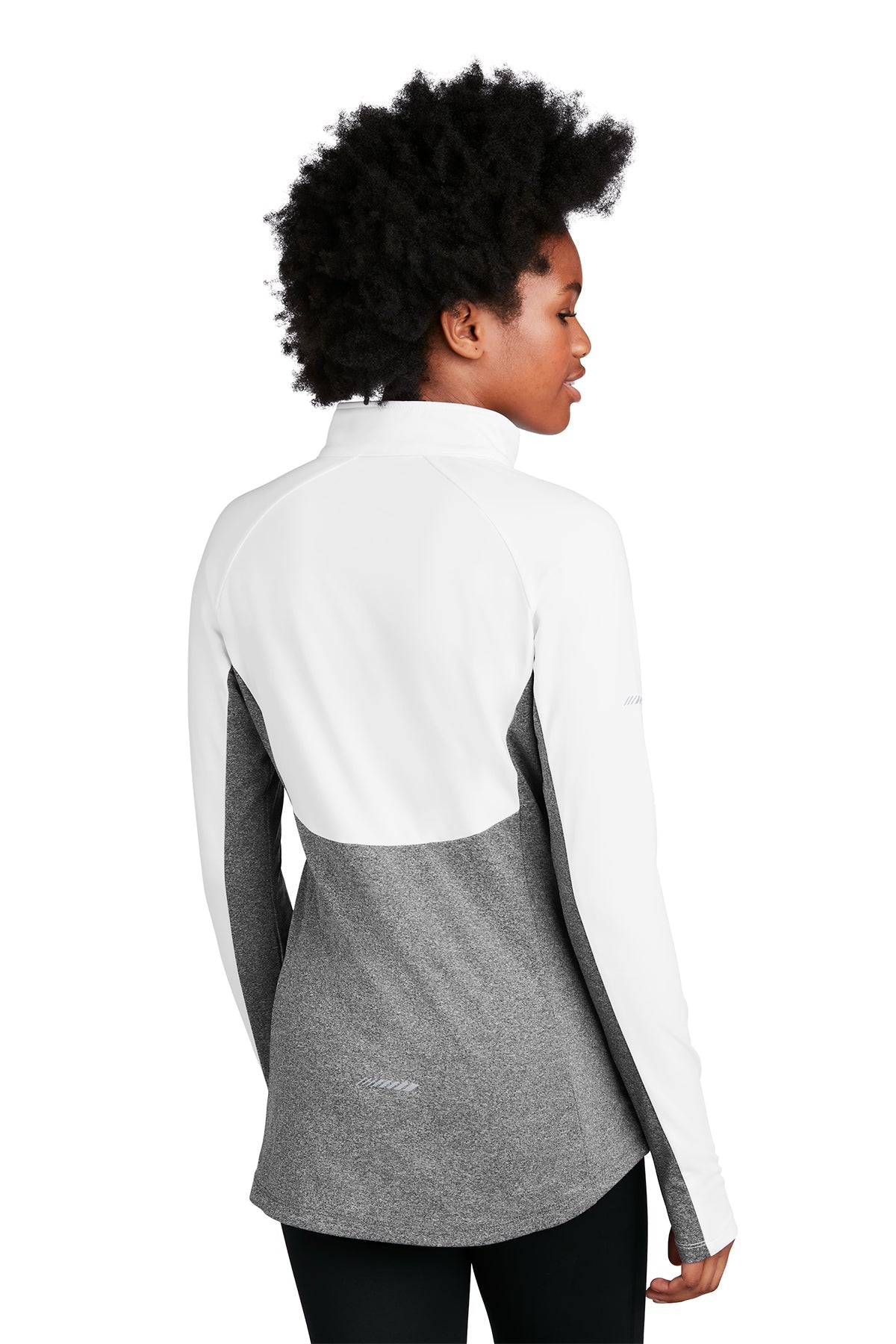 sport-tek_lst854 _white/ charcoal grey heather_company_logo_sweatshirts