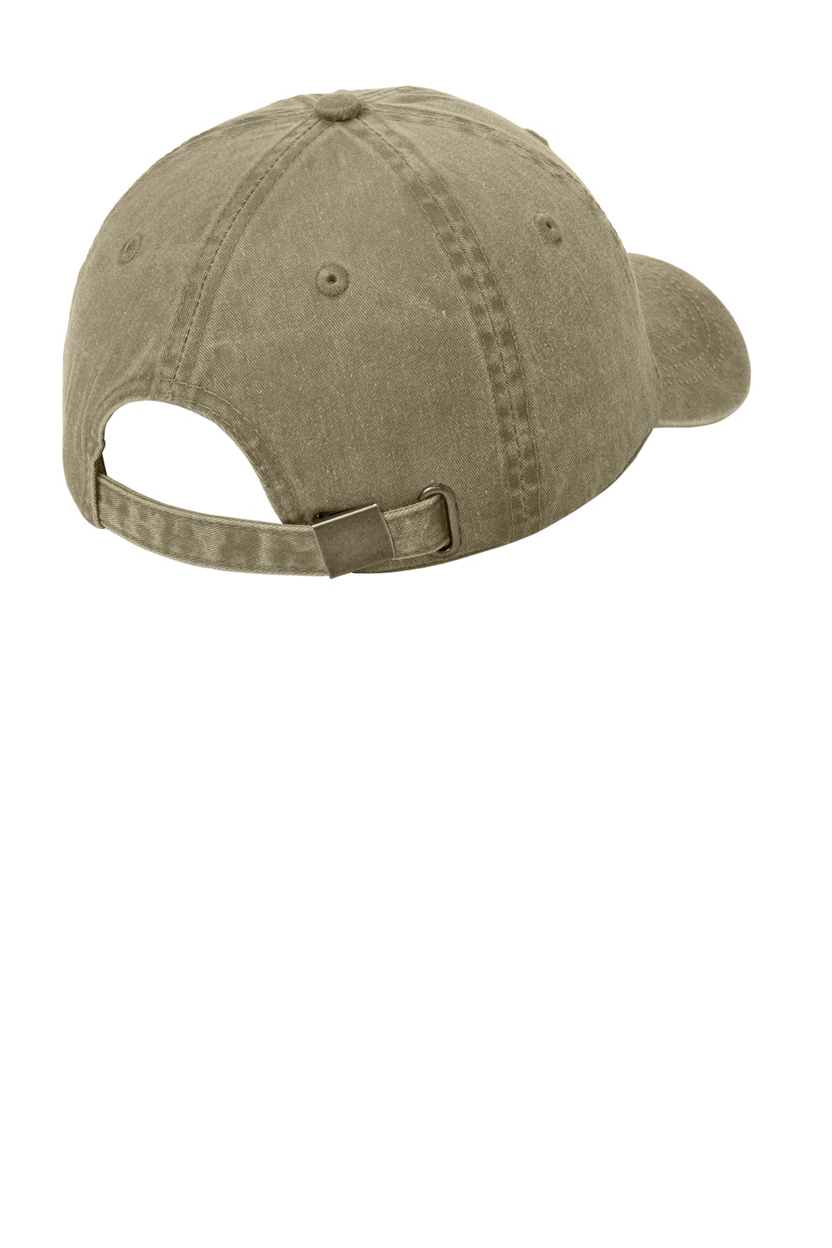Port Authority Pigment Dyed Customized Caps, Khaki