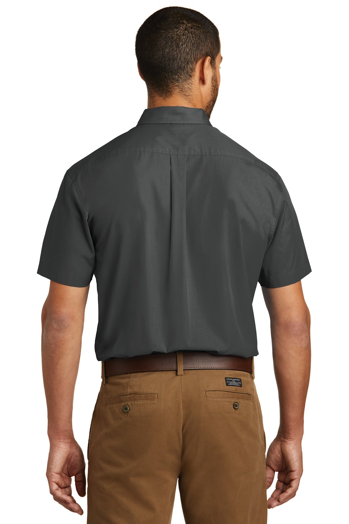 port authority_w101 _graphite_company_logo_button downs