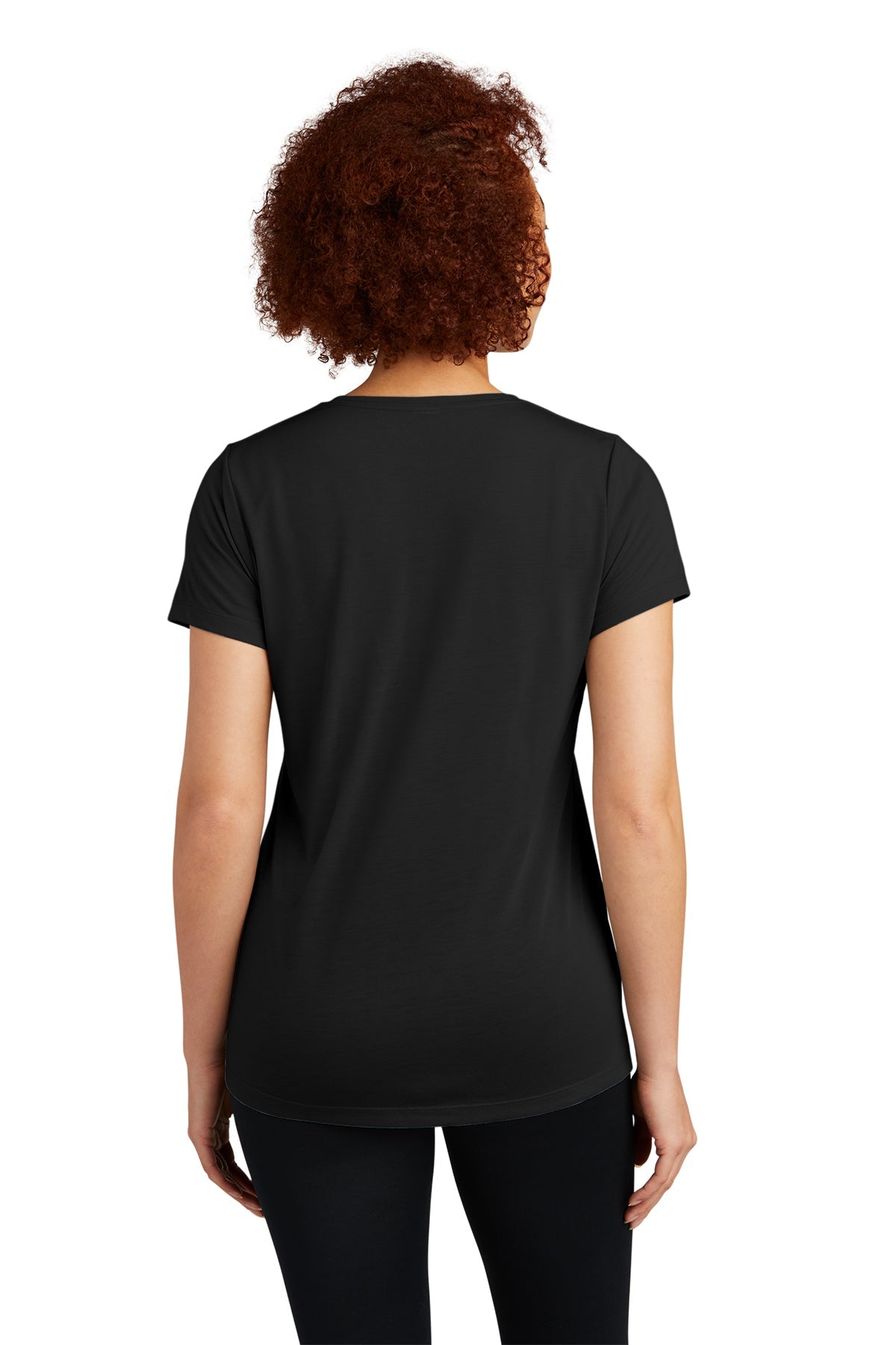Sport-Tek Ladies PosiCharge Competitor Cotton Touch Scoop Neck Tee