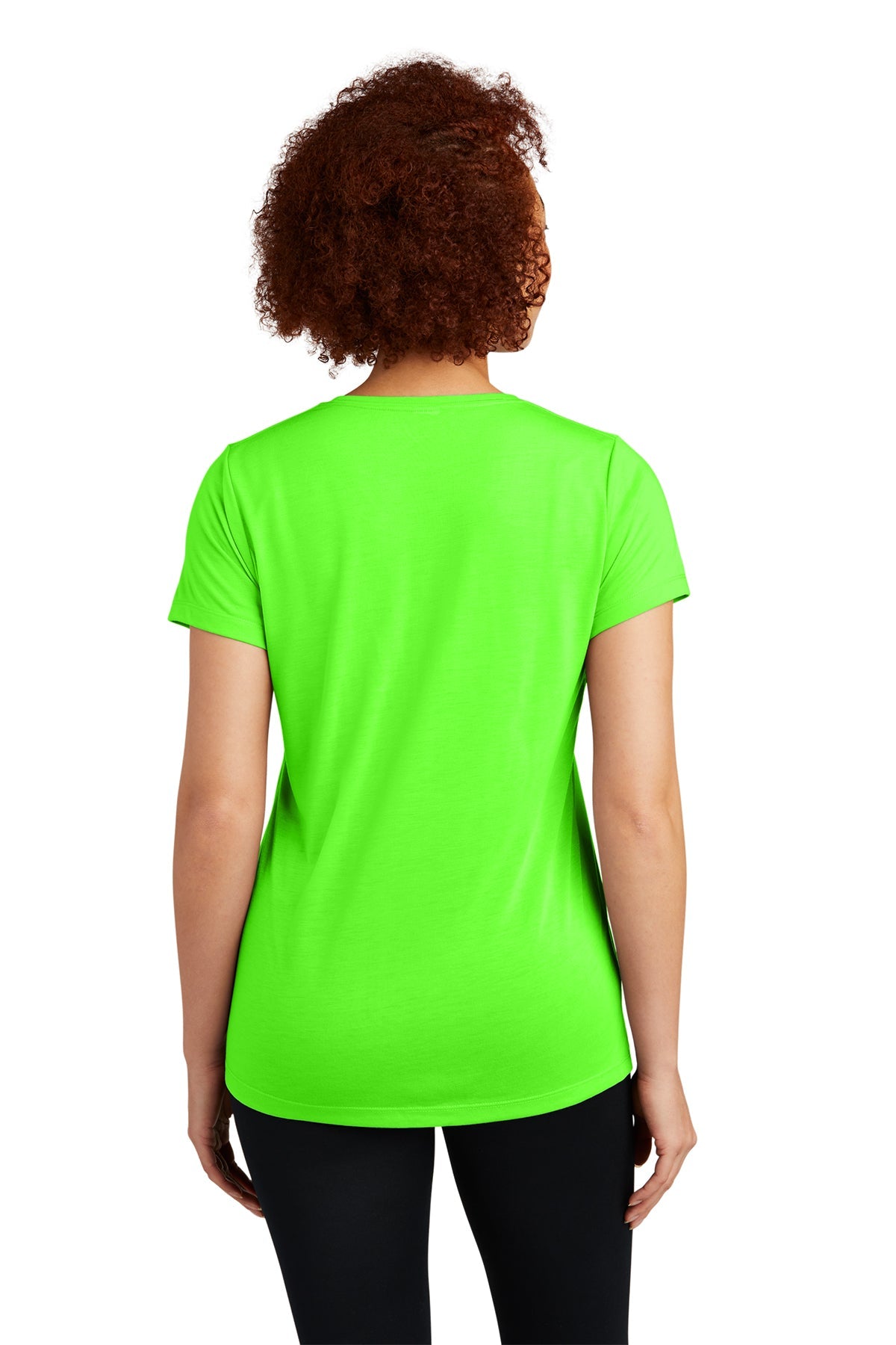 Sport-Tek Ladies PosiCharge Competitor Cotton Touch Scoop Neck Tee