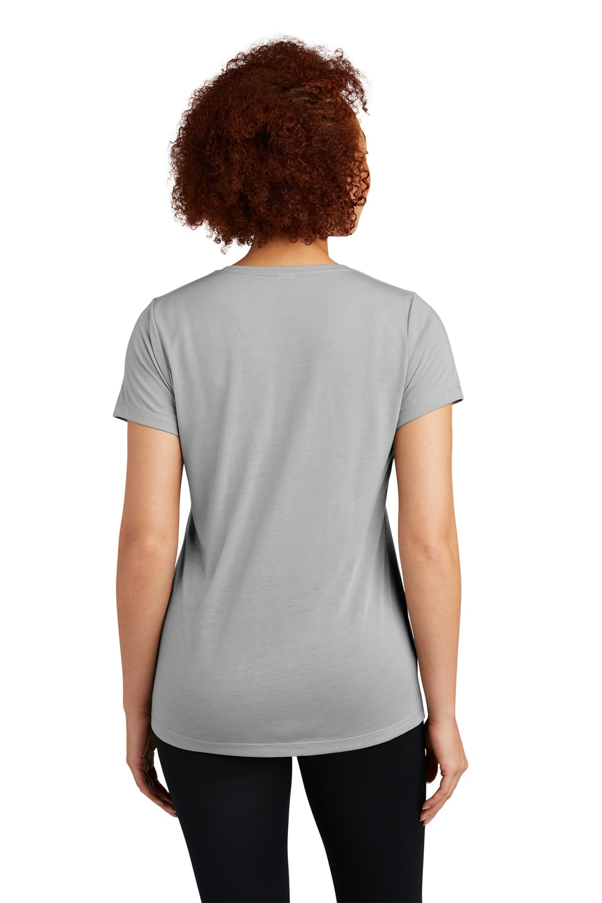 Sport-Tek Ladies PosiCharge Competitor Cotton Touch Scoop Neck Tee