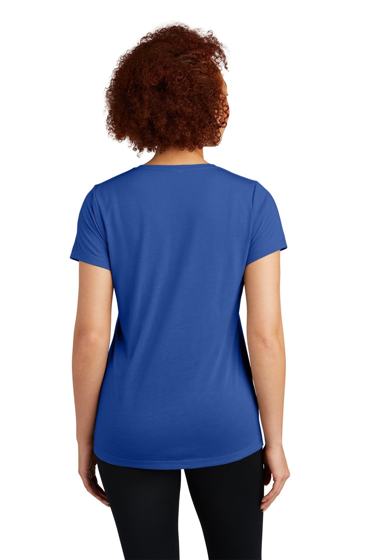 Sport-Tek Ladies PosiCharge Competitor Cotton Touch Scoop Neck Tee