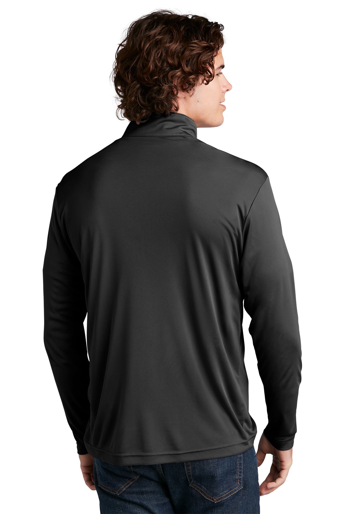 sport-tek_st357 _black_company_logo_sweatshirts