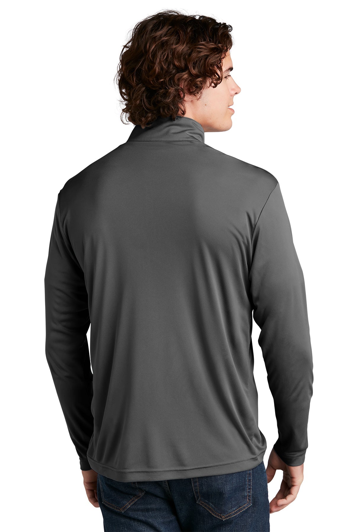 Sport-Tek PosiCharge Competitor Customized 1/4-Zip Pullovers, Iron Grey [Dunbar]