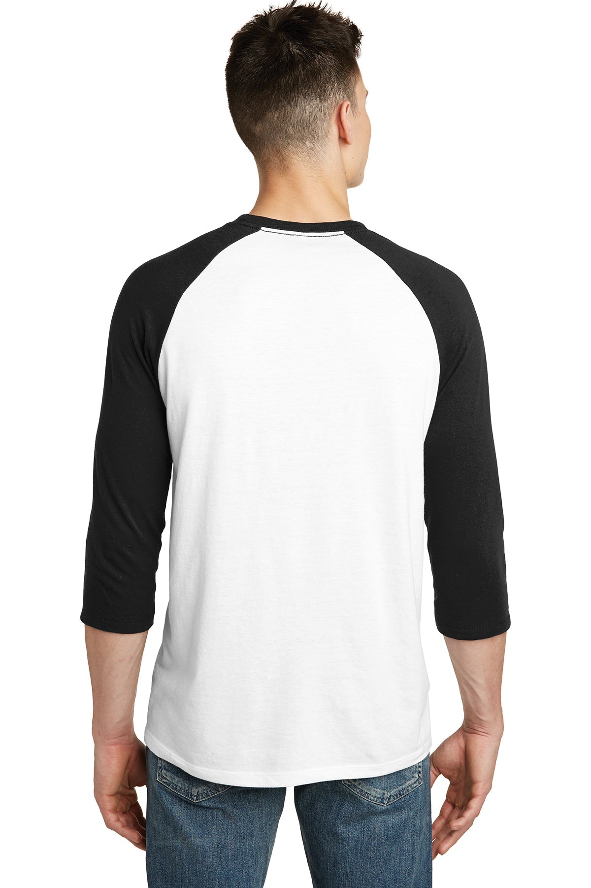 District Young Mens Very Important Tee 3/4-Sleeve Raglan
