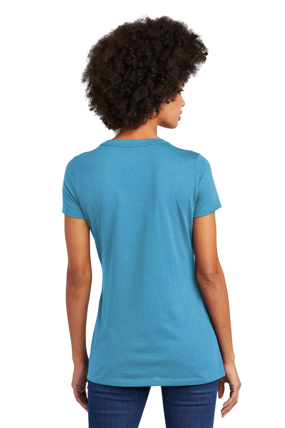 New Era Ladies Heritage Blend V-Neck Tee