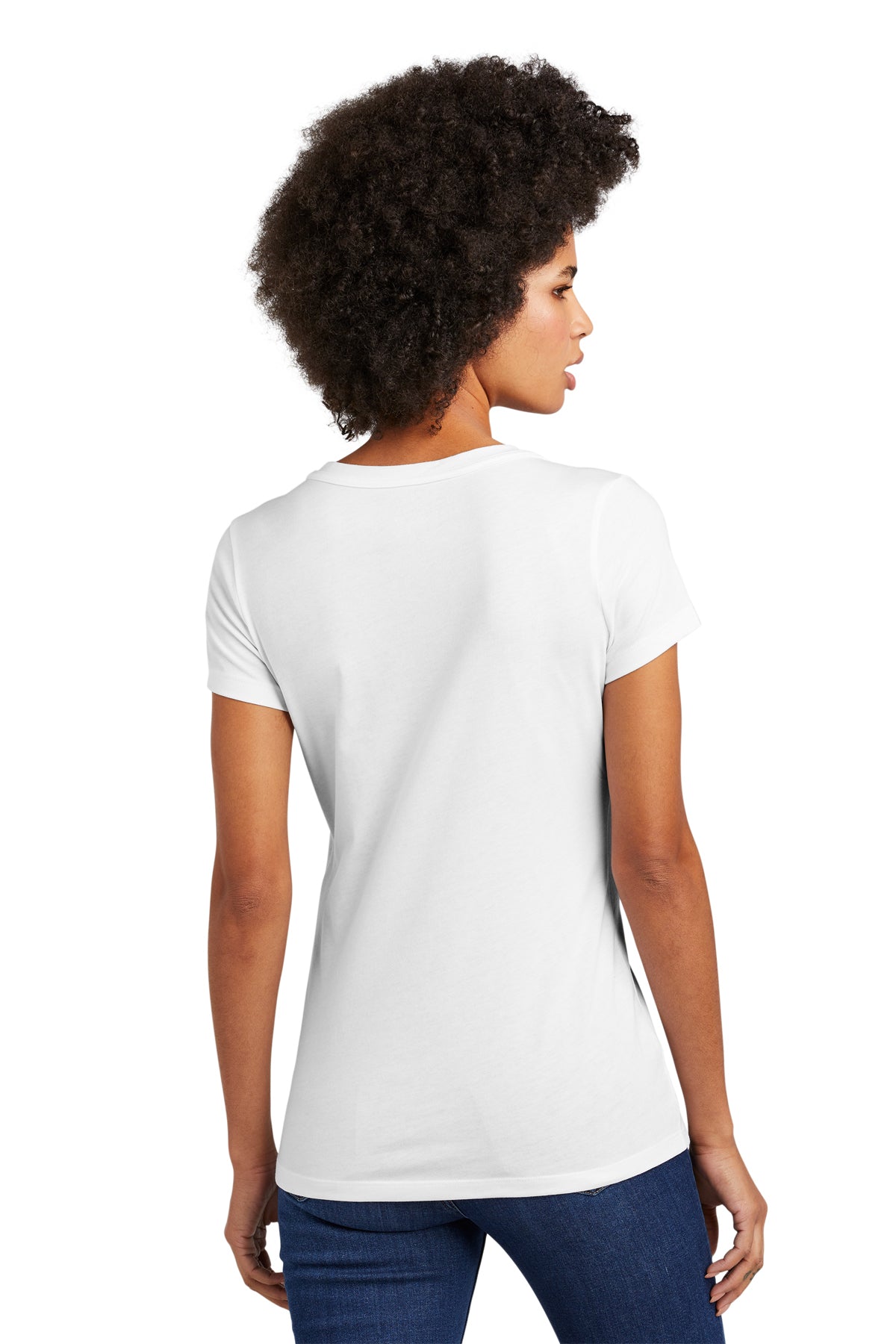 New Era Ladies Heritage Blend V-Neck Tee
