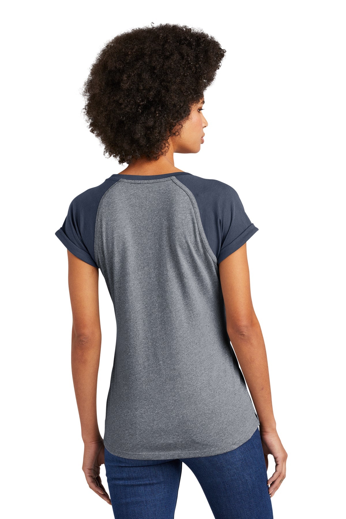 New Era Ladies Heritage Blend Varsity Tee
