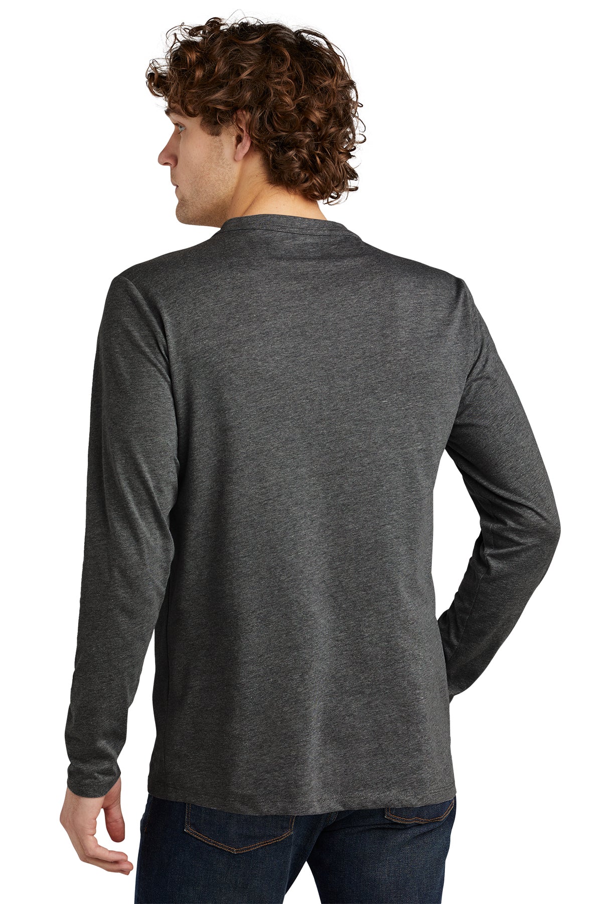 New Era Heritage Blend Long Sleeve Crew Tee