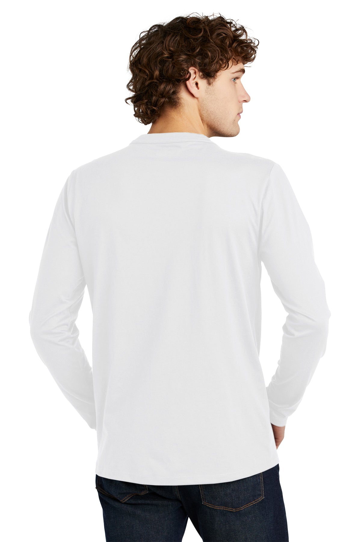 New Era Heritage Blend Long Sleeve Crew Tee