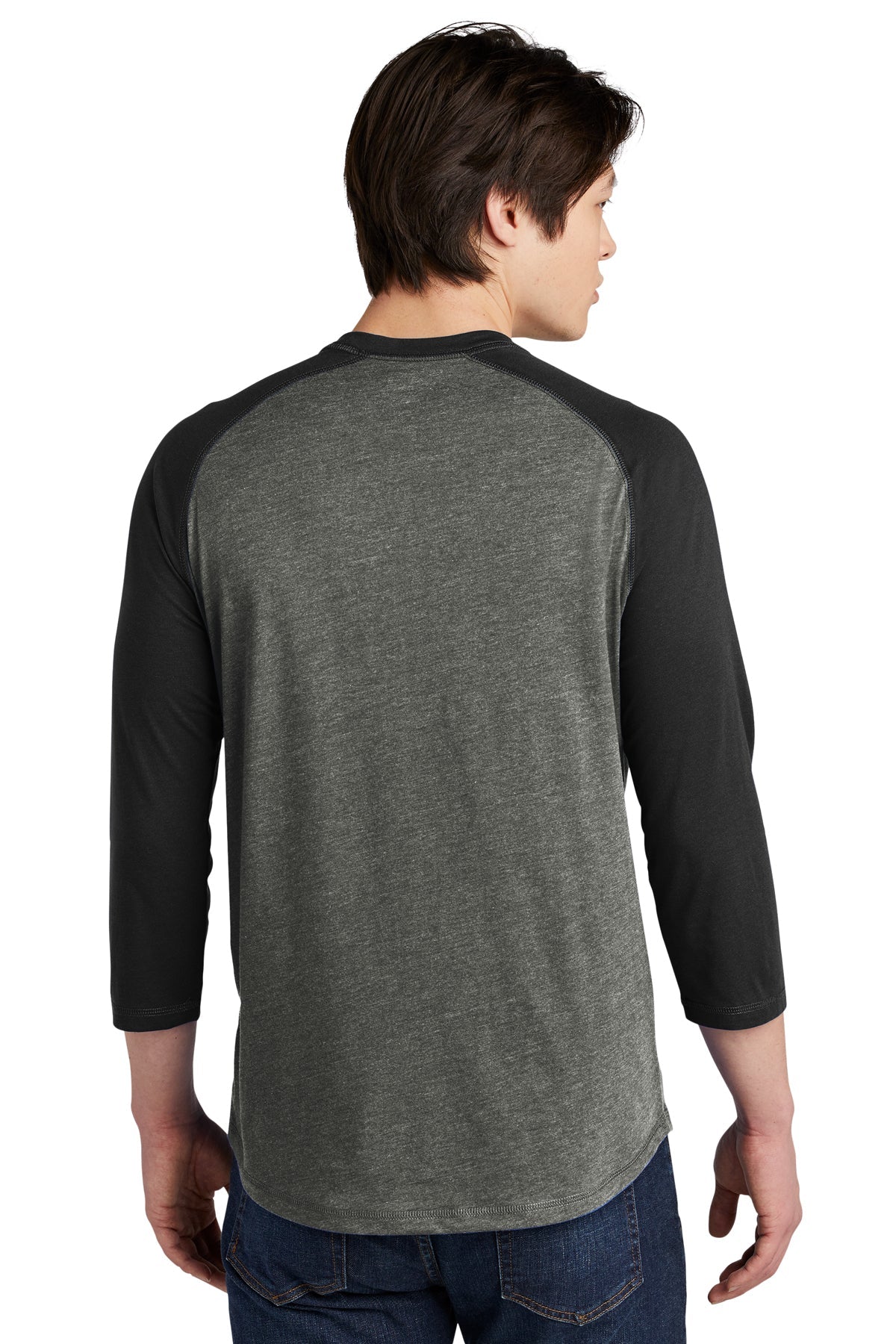 New Era Heritage Blend 3/4-Sleeve Baseball Raglan Tee