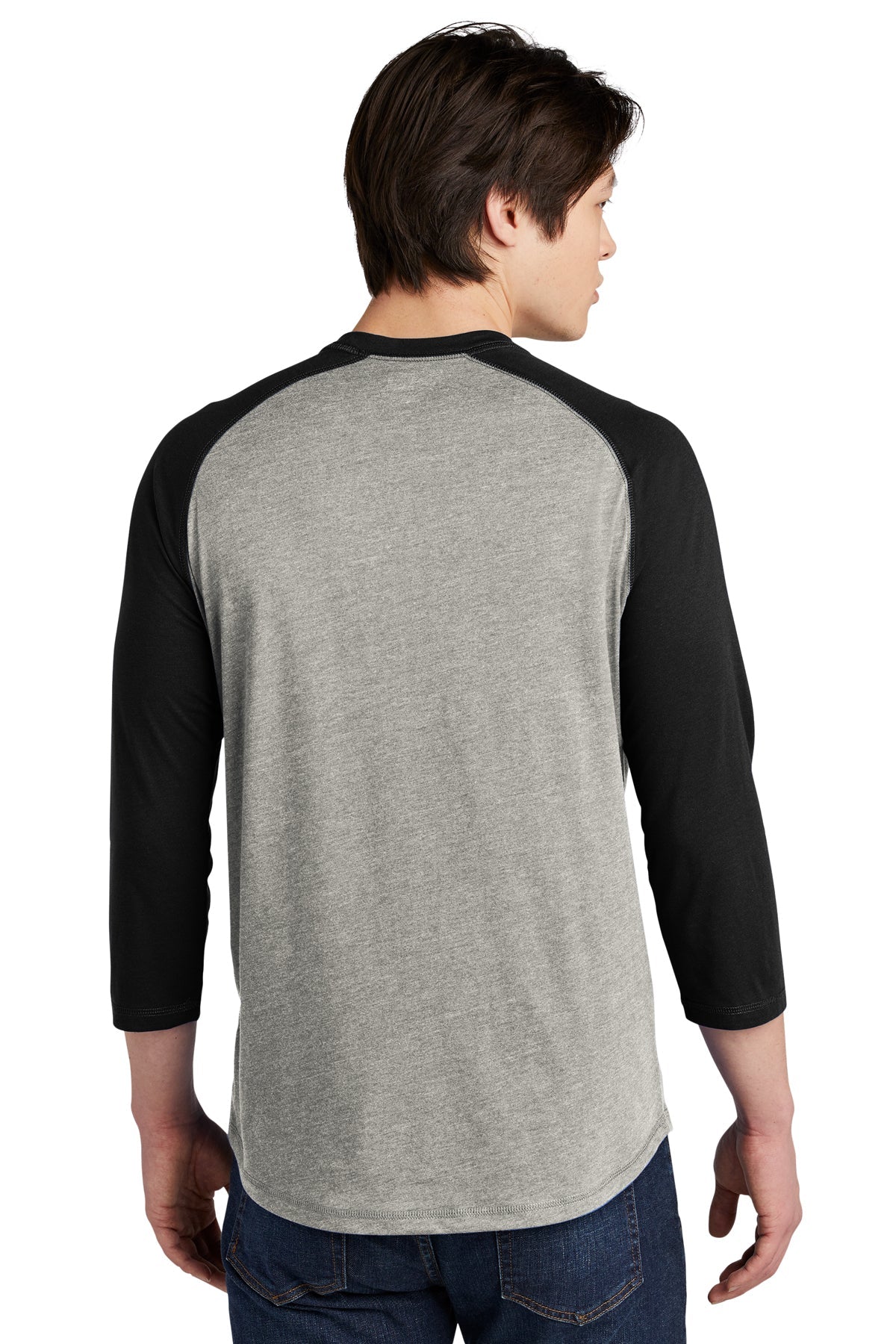 New Era Heritage Blend 3/4-Sleeve Baseball Raglan Tee