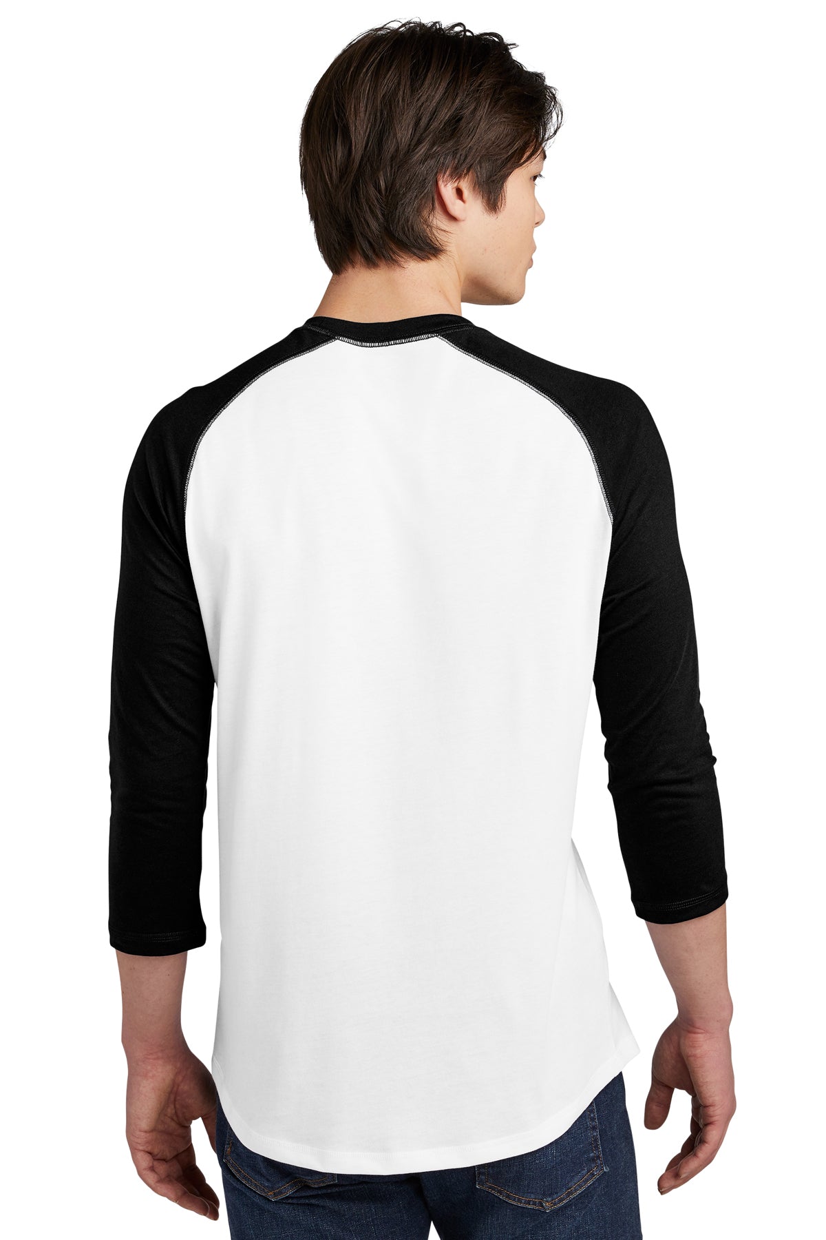 New Era Heritage Blend 3/4-Sleeve Baseball Raglan Tee