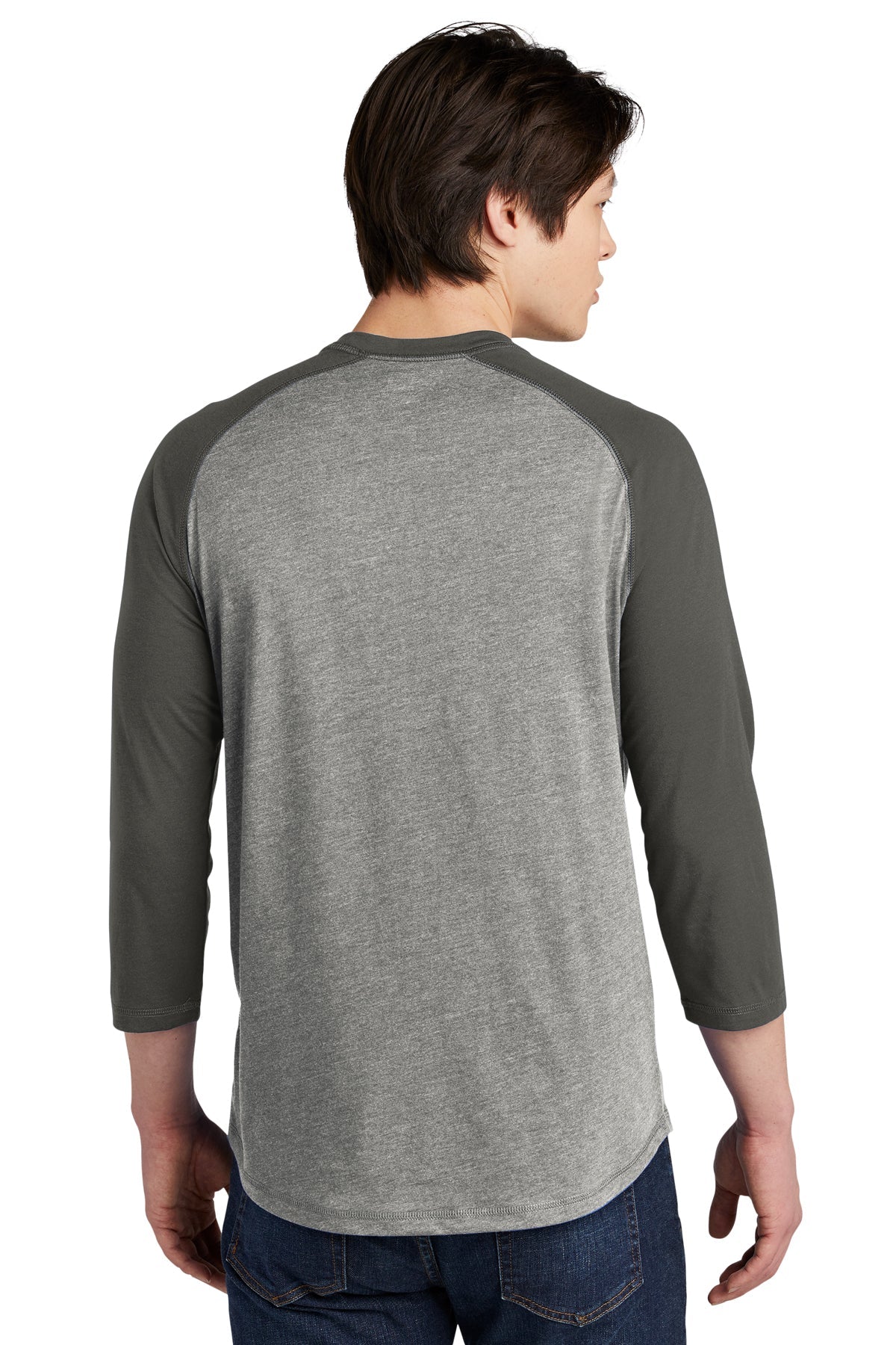 New Era Heritage Blend 3/4-Sleeve Baseball Raglan Tee