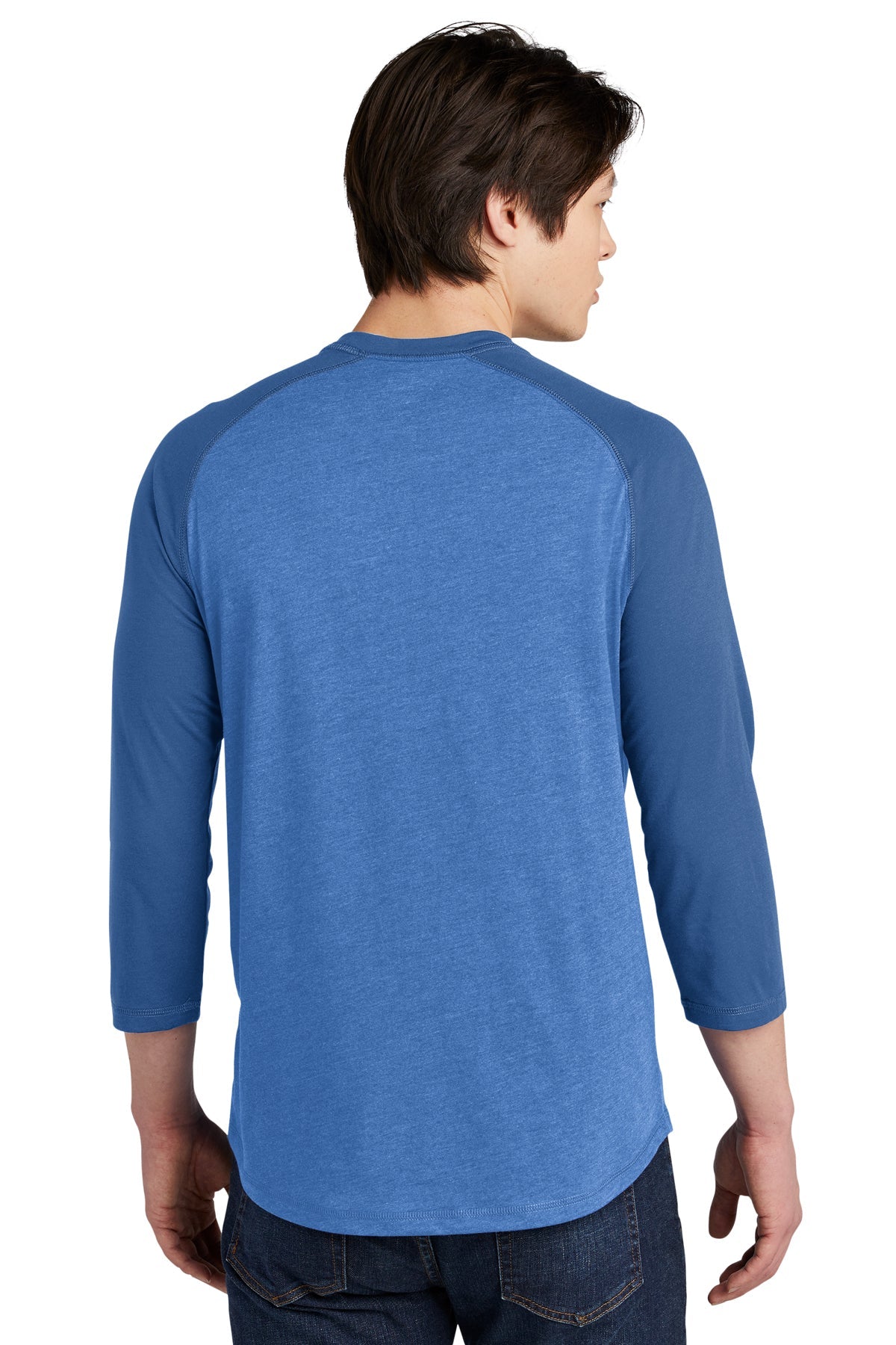 New Era Heritage Blend 3/4-Sleeve Baseball Raglan Tee
