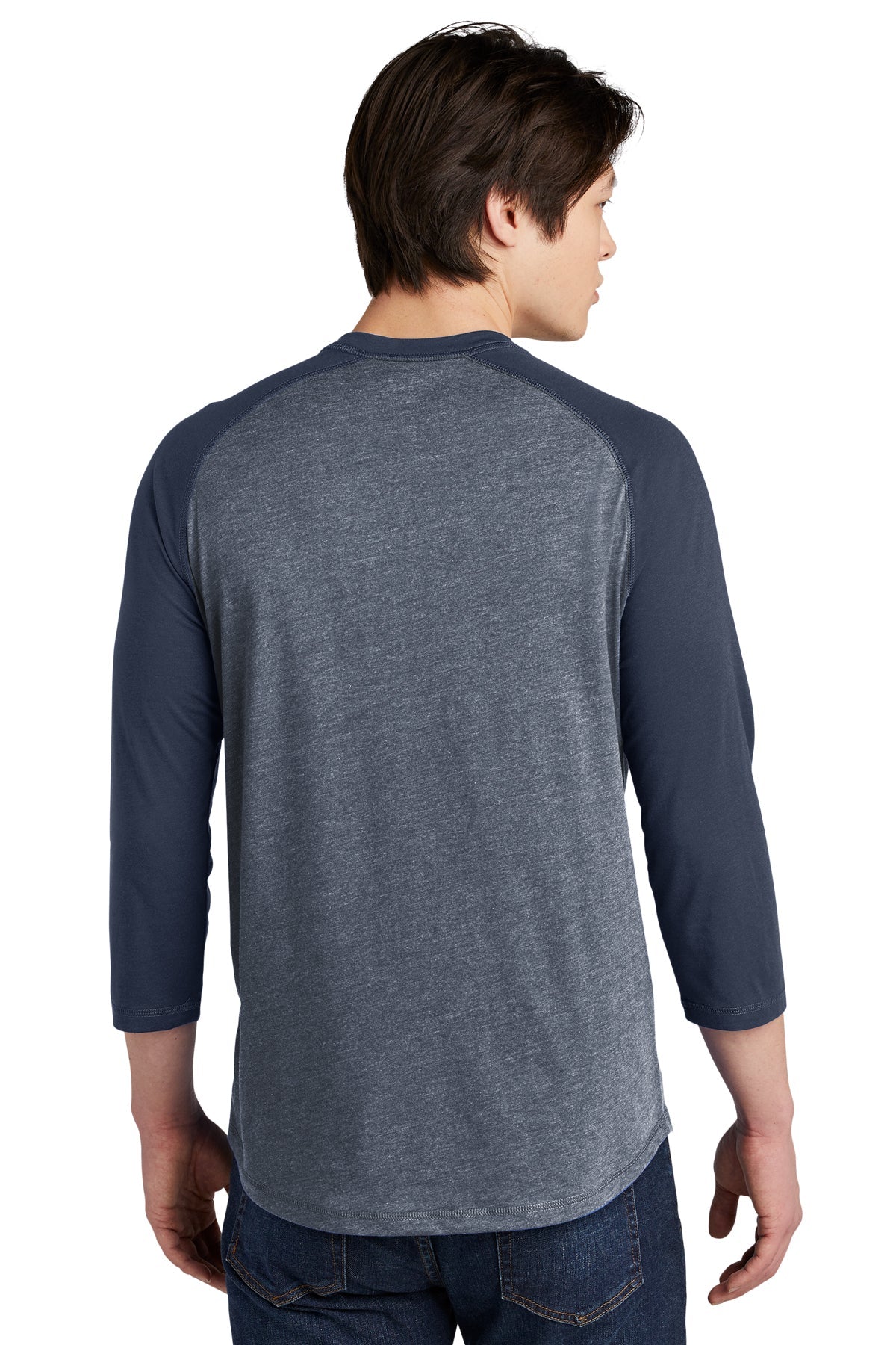 New Era Heritage Blend 3/4-Sleeve Baseball Raglan Tee
